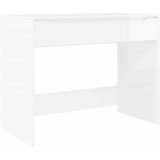  Stol Visoki Sjaj Bijeli 100 x 50 x 78 cm Konstrukcijsko drvo | shoptok.hr