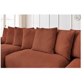 Bobochic Paris Ciglasta kutna garnitura od samta Voltaire – | shoptok.hr