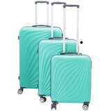Ad trend Potovalni kovček 60l / zeleno-moder / polipropilen, ABS, (5000232071) | Shoptok.si