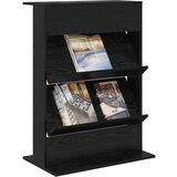  Polica za časopise Crni hrast 70 x 41 x 96 cm Konstruirano drvo | shoptok.hr