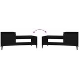 vidaXL Stolić za kavu crni 100 x 50 x 45 cm od konstruiranog drva | shoptok.hr