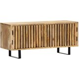 TV omarica 90x30x40 cm trden mangov les | Shoptok.si