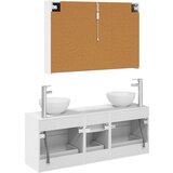  Set namje&amp;scaron;taja za kupaonicu 4 kom. Bijela Slike