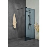 AQUAART Tuš stijena Vetro Black (90 x 200 cm) | shoptok.hr