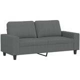vidaXL Dvosjed od tkanine tamnosivi 140 cm | shoptok.hr