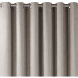  Curtain MILANA color cappuccino style classic silver silver metal eyelets chenille 280x245 HOMEDE | shoptok.hr