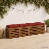  Set jastučića od 4 komada SOEST 4 pcs 100% poliester Crvena Slike