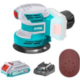 TOTAL TOOLS Akumulatorski ekscentrični brusilnik 20V/10000rpm/P20S / (SET Baterija 1x2Ah, Polnilec) (TROSLI20011) Cene