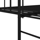  Krevet na kat Crna 100 x 190 cm Čelik | shoptok.hr