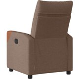 vidaXL Naslanjač iz rjavega blaga | Shoptok.si