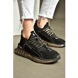 Fox Shoes R820201002 Black Suede Stone Detailed Sneakers Sneakers cene
