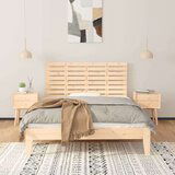  Stensko posteljno vzglavje 156x3x63 cm trdna borovina, (20724615) | Shoptok.si