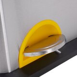 Msv Željezna kanta za smeće 3x8 l za odvojeni otpad/s pedalom u mat srebrnoj boji Tri Selectif – | shoptok.hr