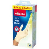 Vileda Rukavice multi latex 80+20 S/M Cene