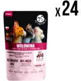 kesica za sterilisane mačke govedina 100g x24 komada