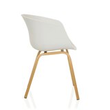 MID.YOU Naslanjač Oslo W, Bela | Shoptok.si