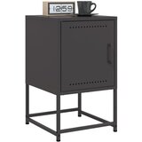 vidaXL Noćni ormarići 2 kom crni 36 x 39 x 60 5 cm čelični | shoptok.hr