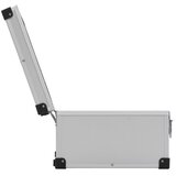  Kutija za 60 CD-ova aluminijska ABS srebrna | Eponuda.com