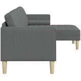 Set sofe s jastukom Tamno siva Poliester | shoptok.hr