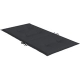  Jastuci za vrtne stolice 4 kom crni 100 x 50 x 3 cm od tkanine | shoptok.hr