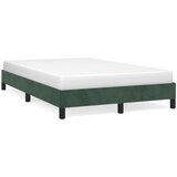 Furnova Posteljni okvir brez vzmetnico temno zelena 120x190 cm žamet, (21934767) | Shoptok.si