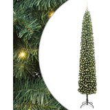 vidaXL Umestno božično drevo Zelena 270 cm PVC in Jeklo in Plastika | Shoptok.si