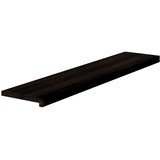  Gazišta stepenice 12 kom tamnosmeđi 120x30x2 cm masivna hrast | shoptok.hr