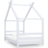  Za dječji krevet od masivne borovine bijeli 80 x 160 cm | shoptok.hr