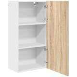  Viseći ormarić Sonoma hrast i bijela 50 x 31 x 100 cm | shoptok.hr