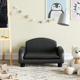  Dječja fotelja crna 50x40x30 cm od umjetne kože | Eponuda.com
