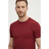 Polo Ralph Lauren Bombažna kratka majica moška, bordo barva, 710671438