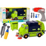 Kamion za sastavljanje s alatom Movable - plavo/zeleni | shoptok.hr