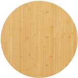 Stolna ploča Ø70x2,5 cm od bambusa | shoptok.hr