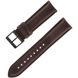 INF Italijanski Svetlo Spremenljiv Navaden Oljni Vosek Goveje Usnje Pašček za Uro Khaki 24 mm, (22107741) | Shoptok.si