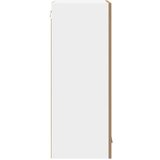 vidaXL Viseča omarica s polico Riga 2 pcs Umetni hrast 40 x 31 x 80 cm | Shoptok.si