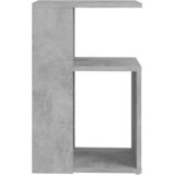  Bočni stolić boja betona 36 x 30 x 56 od konstruiranog drva | shoptok.hr