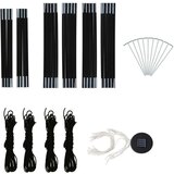In Šator za zabave s 4 bočna zida LED 3,6 x 3,6 x 2,3 m žuti | shoptok.hr