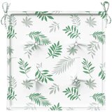  Blazine za vrtne stole 2 kosi vzorec listja 50x50x3 cm tkanina, (20657181) | Shoptok.si