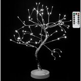 Aigostar LED božićna dekoracija 108xLED/3xAA/8 funkcija 45cm hladna bela | Eponuda.com