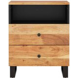  Noćni ormarić 50x33x62 masivno drvo bagrema i konstruirano drvo | shoptok.hr