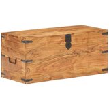  Škrinja od masivnog bagremovog drva 90 x 40 x 40 cm | shoptok.hr