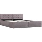 The Living Store Dvižni posteljni okvir taupe blago 160x200 cm - Posteljni Okvir, (21523929) | Shoptok.si