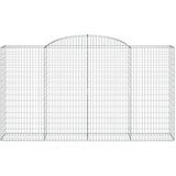  Gabionska košara s lukom 300x50x160/180 cm pocinčano željezo | shoptok.hr