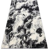 RugsX Preproge Preproga KAKE 25817657 Marmor sodobni črna / 120x170 cm Črna | Shoptok.si