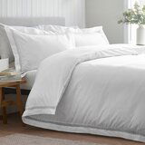 Catherine Lansfield Bela enojna posteljnina 135x200 cm Classic Lattice Lace – | Shoptok.si