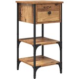  Noćni ormar Smeđa 33.5 x 36 x 70 cm Konstrukcijsko drvo | shoptok.hr