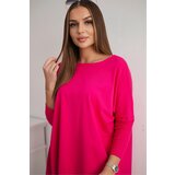 Kesi Oversize fuchsia blouse Cene