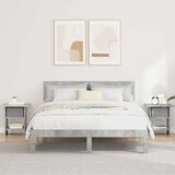  Noćni ormarić s ladicama 2 pcs Betonski sivi 41 x 40 x 45 cm | shoptok.hr
