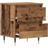  Nočne omarice 2 kosa Staro les 40x35x50 cm Obdelan les | Shoptok.si