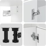  14-dijelni set kuhinjskih ormarića "Porto" izrađeno drvo | shoptok.hr